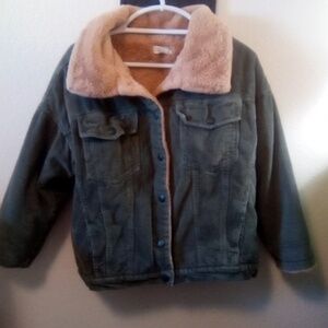 Corduroy green Jacket